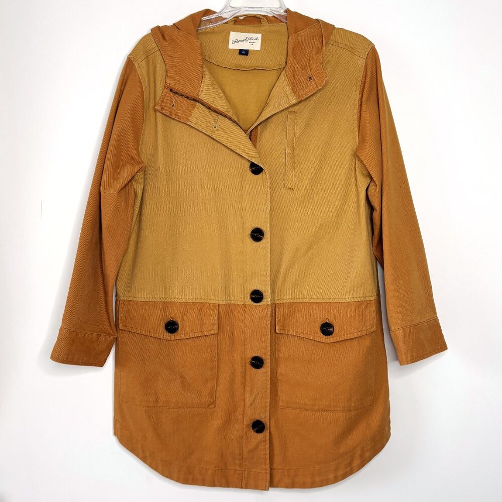 Universal Thread Long Mustard Barn Jacket Utility… - image 1